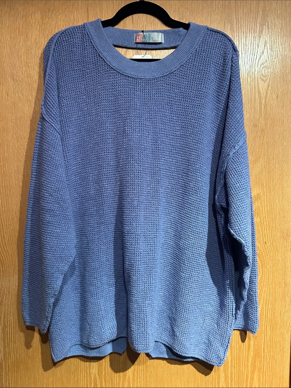 FP Beach Relaxed Fit Purple Women's Sweater